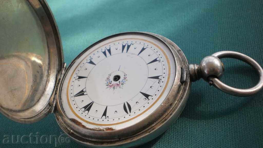Colectabila ceas de buzunar de argint cu preț € 51.13 | 100.00 BGN