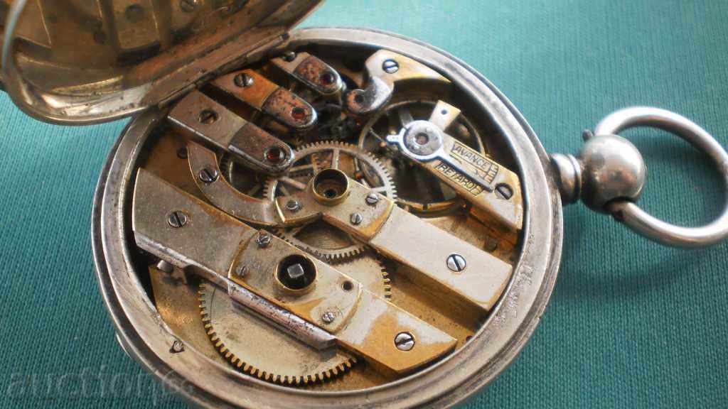Colectabila ceas de buzunar de argint - 5