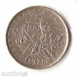 +Франция  5  франка  1971 г.