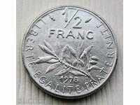 France 1/2 Franc 1978 / France 1/2 Franc 1978