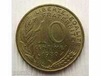 France 10 centimeters 1980 / France 10 Centimes 1980