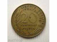 Γαλλία 20 centimes 1965 / Γαλλία 20 centimes 1965