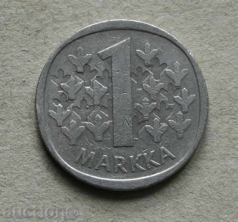 1 марка 1973 Финландия