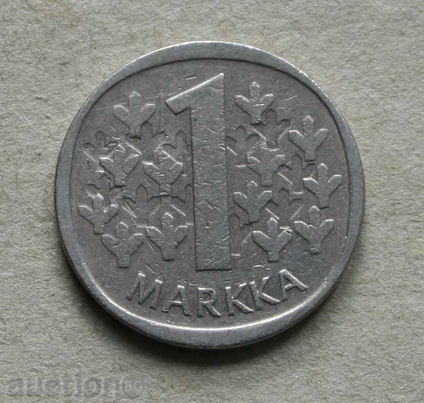 1 марка 1972 Финландия