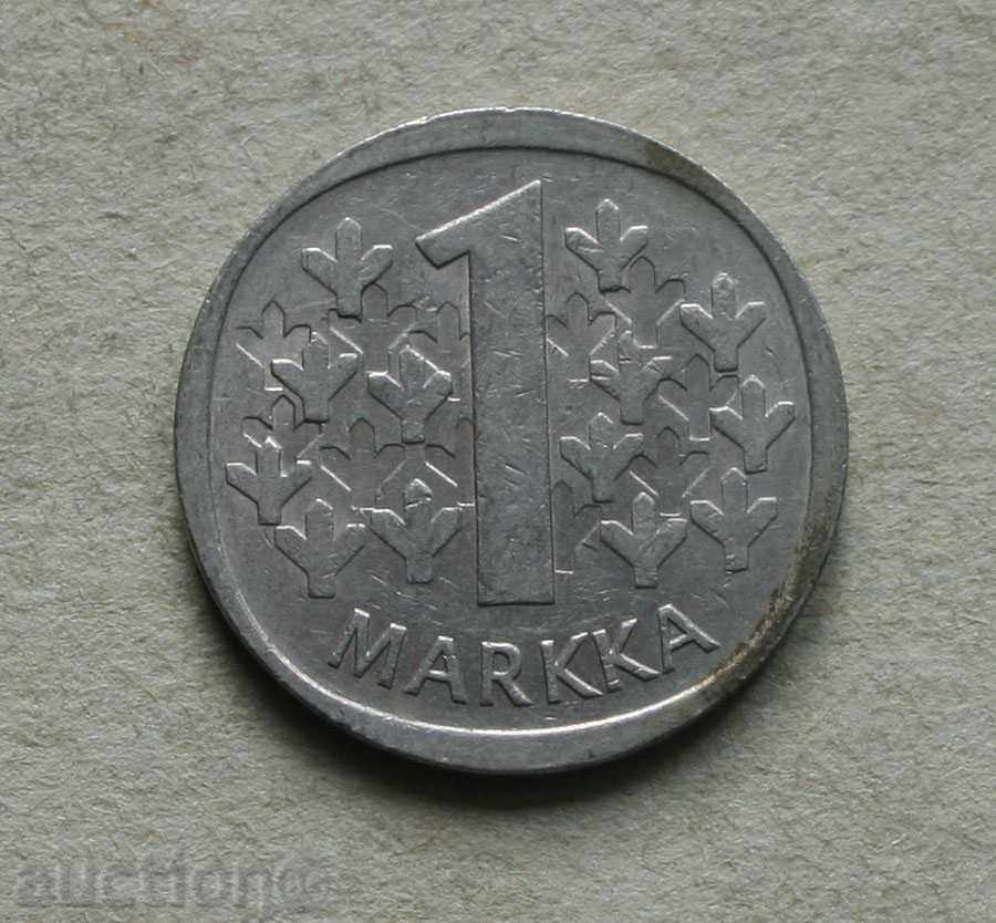 1 марка 1970 Финландия