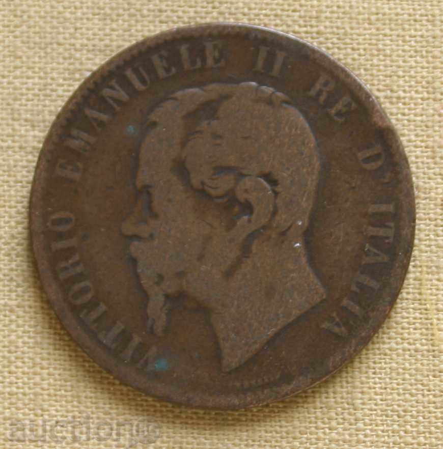 10 центисими  1866 Н    Италия с цена € 0.77 | 1.51 лв.