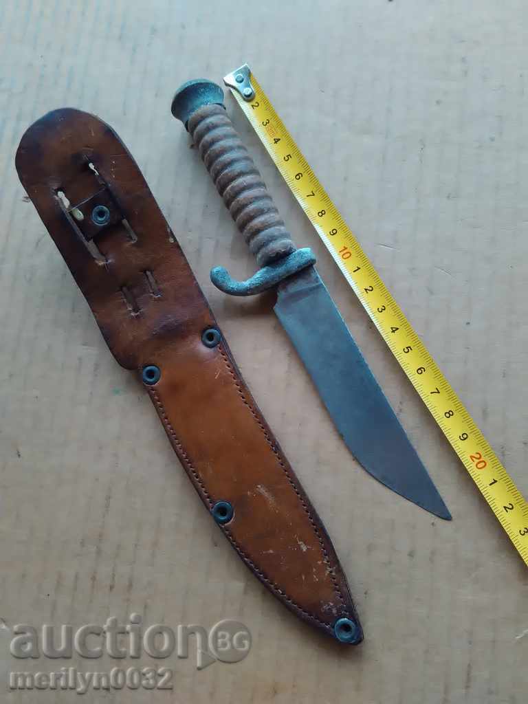 An old knife with a guard and a cane of a warrior named Hitler - 5
