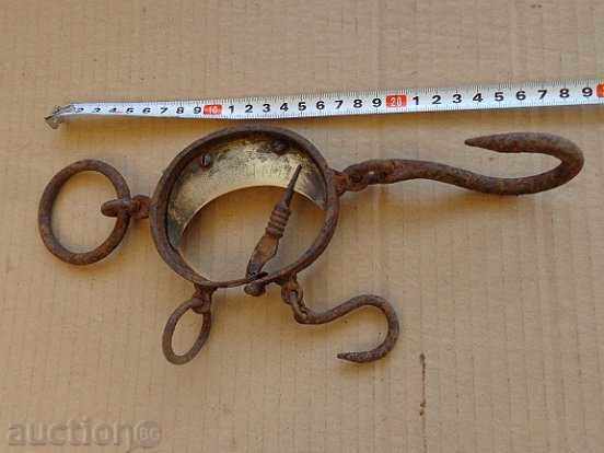 Παλιά οθωμανική ζυγαριά σε οκί και κιλά, ζυγαριά, παλάντζα - 7