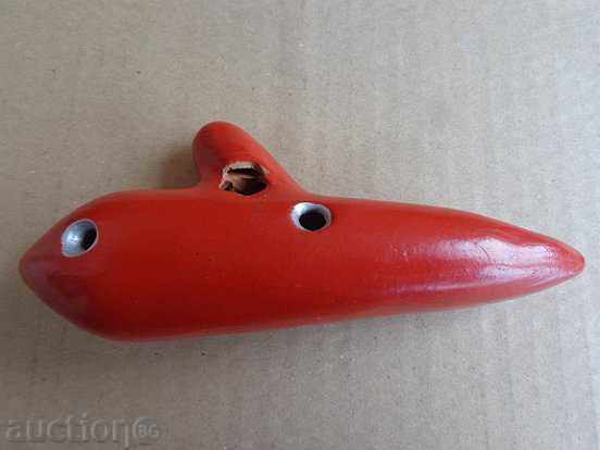 Old Ceramic Cerna, Ceramic, Musical Instrument with price 28.00 BGN | € 14.32 Old Ceramic Cerna, Ceramic, Musical Instrument with price 28.00 BGN | € 14.32