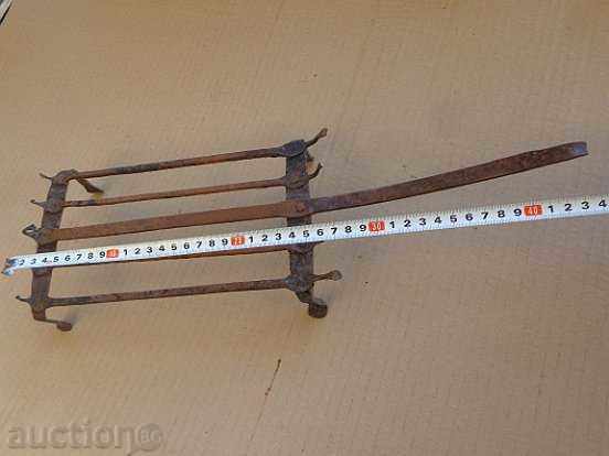 Delivery of Old hand forged grill, steakhouse, wrought iron