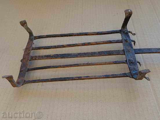 Old hand forged grill, steakhouse, wrought iron - 5
