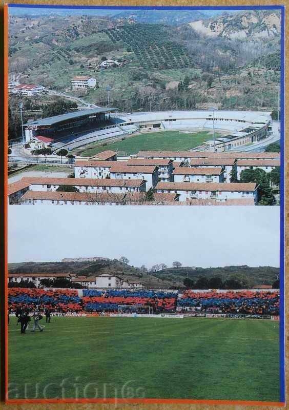 Map of San Vito Stadium - Cosenza Map of San Vito Stadium - Cosenza