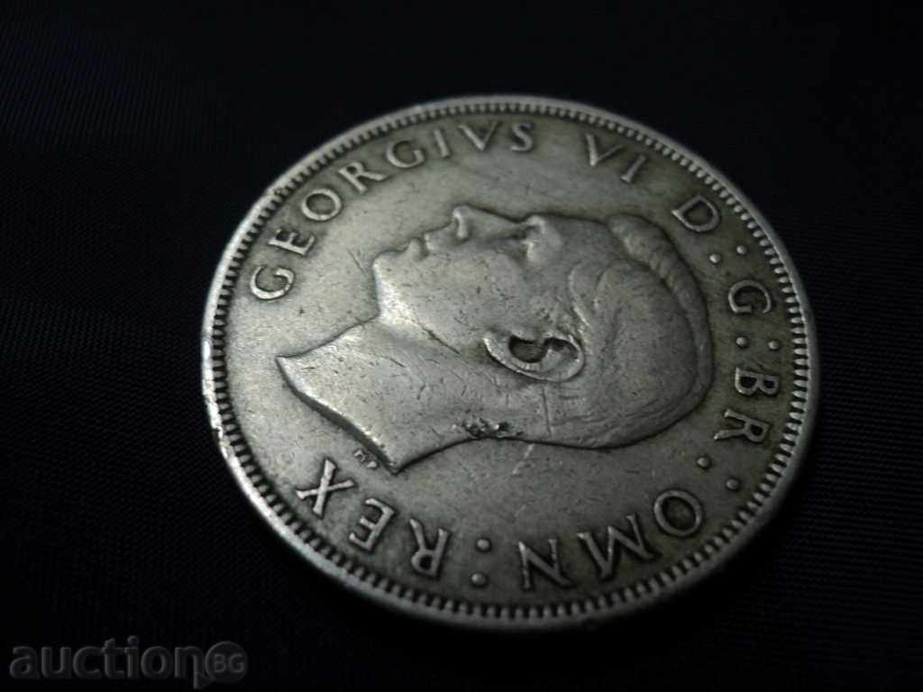 Auction 1 / 2CROWN-GREAT BRITAIN 1950. Auction 1 / 2CROWN-GREAT BRITAIN 1950.