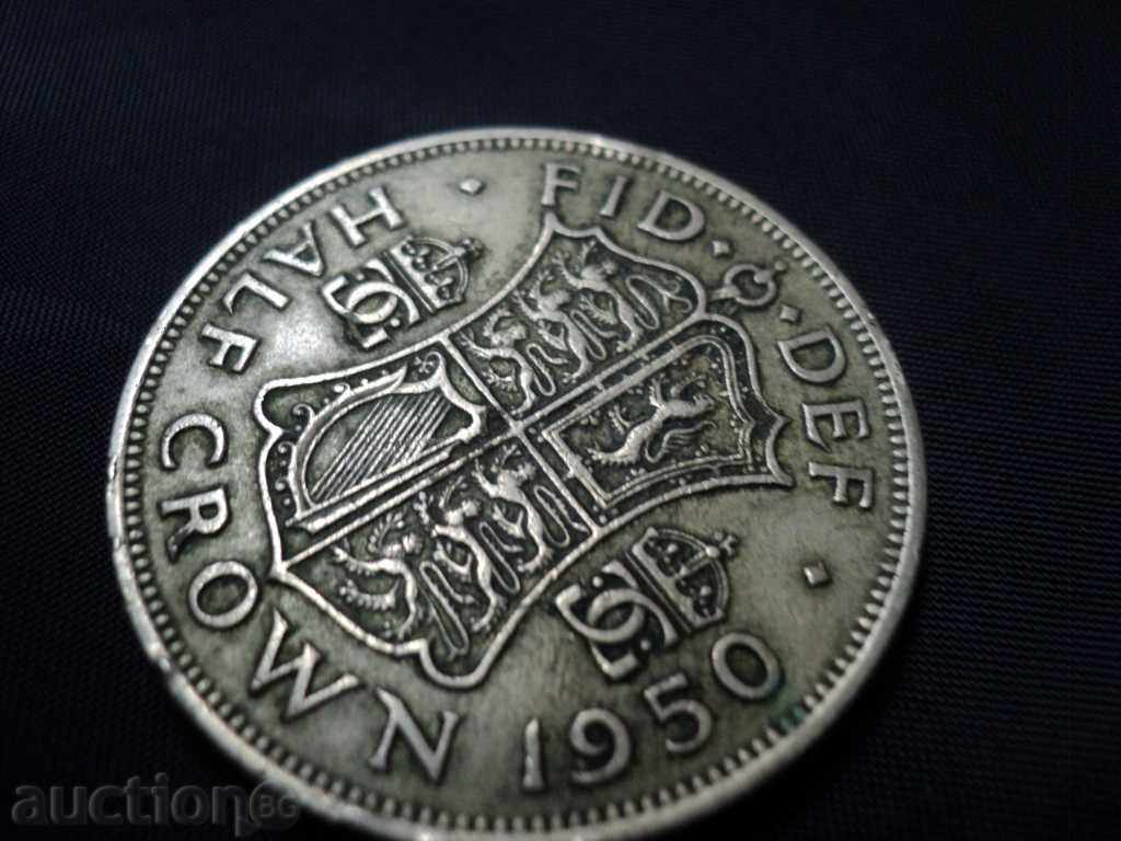Delivery of 1 / 2CROWN-GREAT BRITAIN 1950. Delivery of 1 / 2CROWN-GREAT BRITAIN 1950.