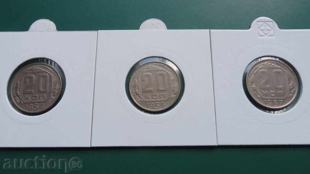Russia (USSR) - 20 kopecks (3 pieces) - 5 Russia (USSR) - 20 kopecks (3 pieces) - 5