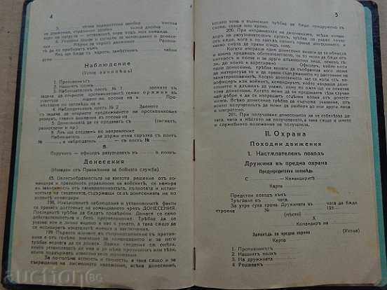 Παράδοση Βιβλίο στρατιωτικό, βιβλιάριο αναφορών, εγχειρίδιο μάχης