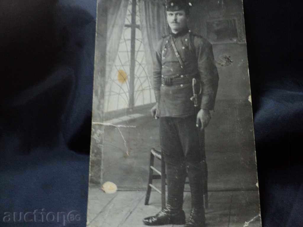 Auction Soldier with sword. 1918.-SHASHKA. Auction Soldier with sword. 1918.-SHASHKA.