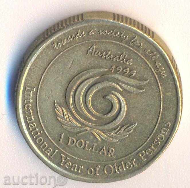 Австралия 1 долар 1999, година на старите хора