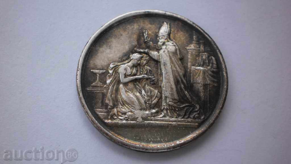 Γαλλία ασημένιο νόμισμα 1840-1860 27 χιλιοστά. 9,85 g.