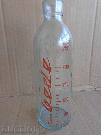 Glass bottle "BEBE", bottle for feeding, glass, soccer period with price 15.00 BGN | € 7.67 Glass bottle "BEBE", bottle for feeding, glass, soccer period with price 15.00 BGN | € 7.67