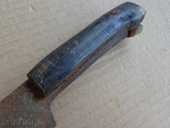 Shepherd's knife, karakulak with horned black and dagger engravings - 6