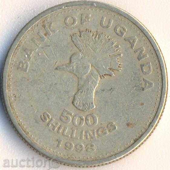 500 șilingi Uganda 1998