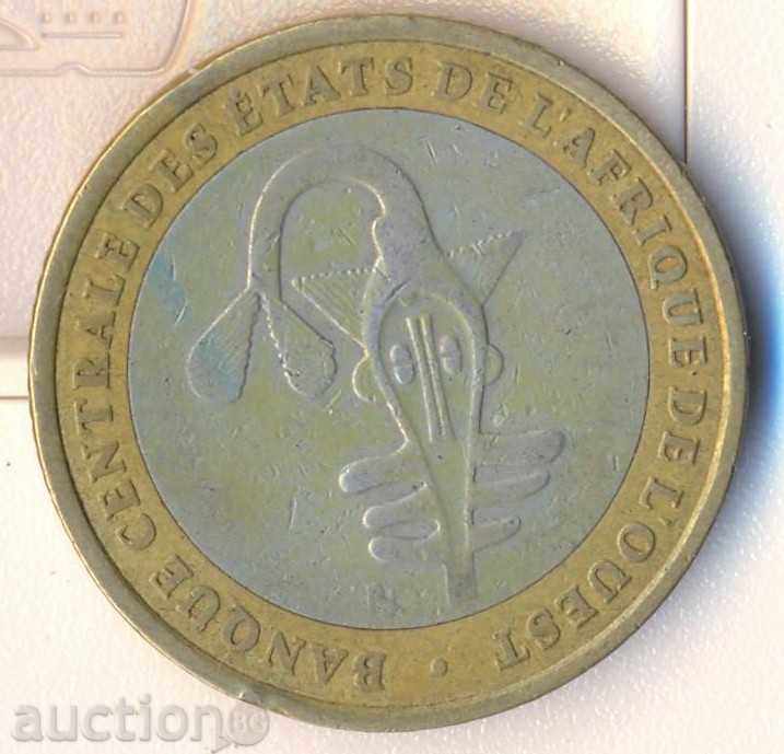 500 Δυτικής Αφρικής φράγκα το 2004 με τιμή 5.90 BGN | € 3.02 500 Δυτικής Αφρικής φράγκα το 2004 με τιμή 5.90 BGN | € 3.02