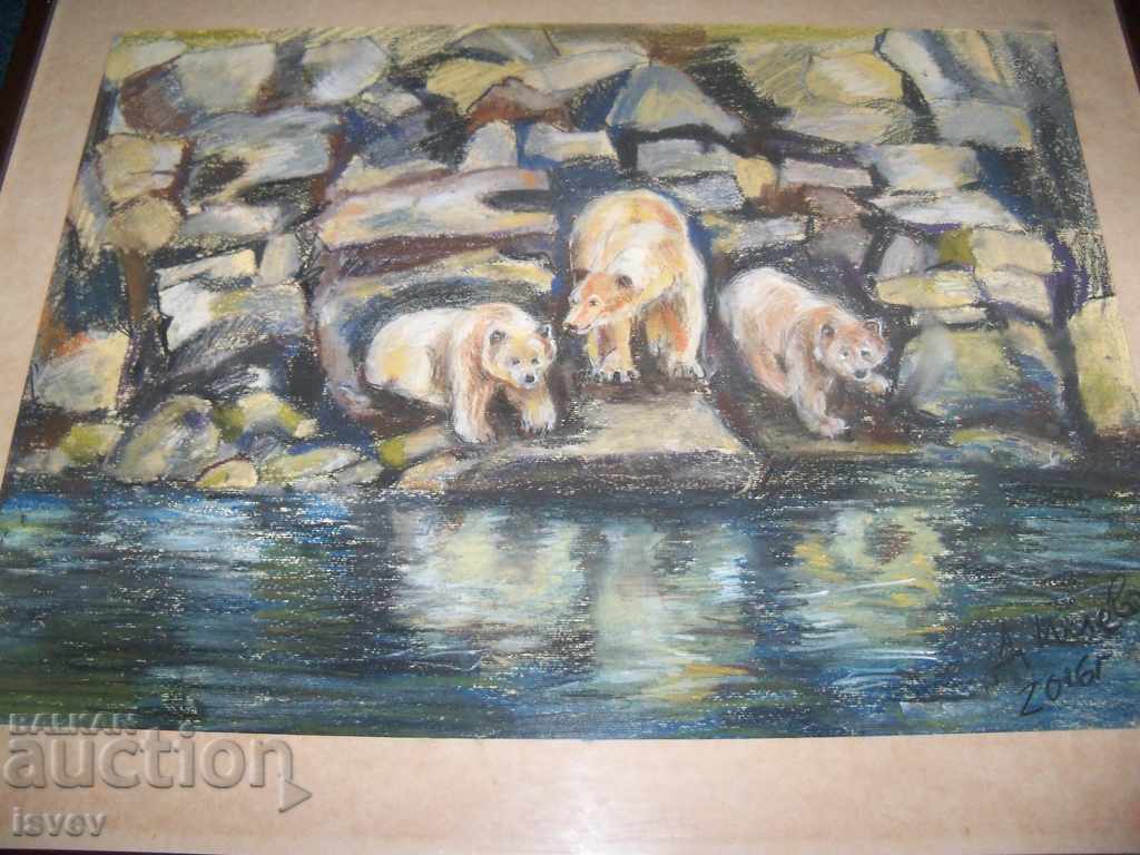 Auction Painting "Bears" Auction Painting "Bears"