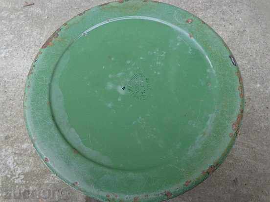 Auction Old enamel bucket from the time of Sotsa Auction Old enamel bucket from the time of Sotsa