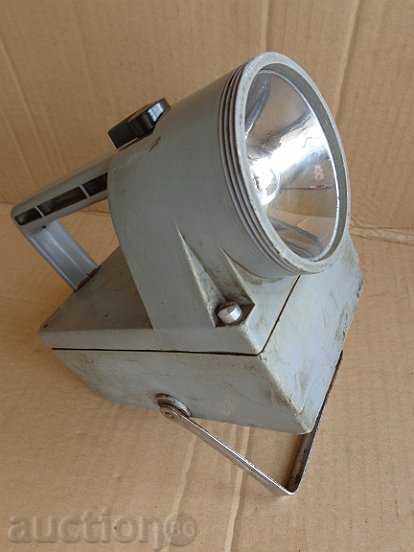 Old professional projector, lantern, lamp, USSR or GDR