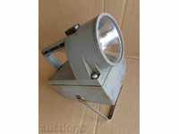 Old professional projector, lantern, lamp, USSR or GDR