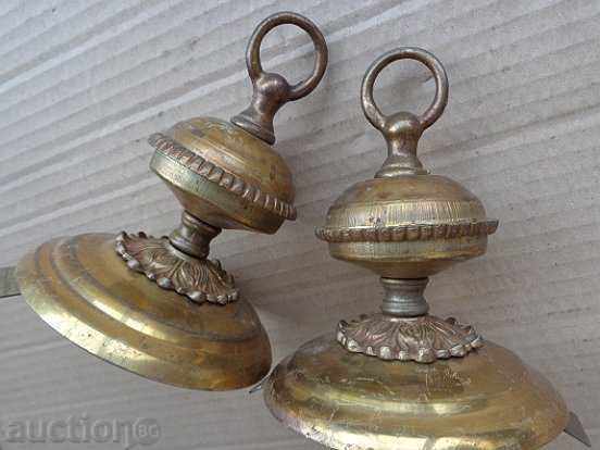 Old brass bracket for lampshade 2 pieces globe chandelier lamp with price 80.00 BGN | € 40.90 Old brass bracket for lampshade 2 pieces globe chandelier lamp with price 80.00 BGN | € 40.90