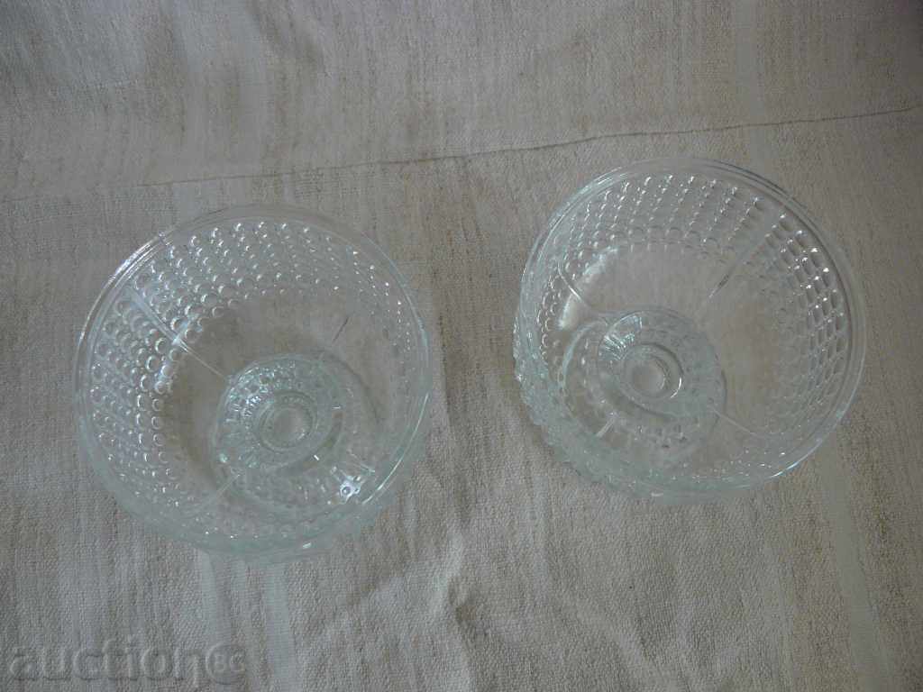 Mugs - goblets, bobbins 2 pcs-thick glass with price 7.00 BGN | € 3.58 Mugs - goblets, bobbins 2 pcs-thick glass with price 7.00 BGN | € 3.58