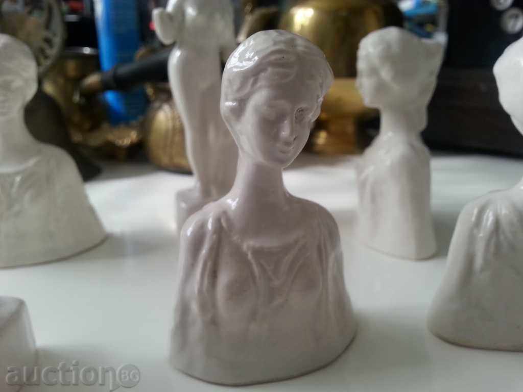 Auction Lot Old Italian Porcelain Statues Auction Lot Old Italian Porcelain Statues