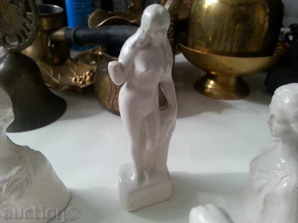 Lot Old Italian Porcelain Statues - 6 Lot Old Italian Porcelain Statues - 6