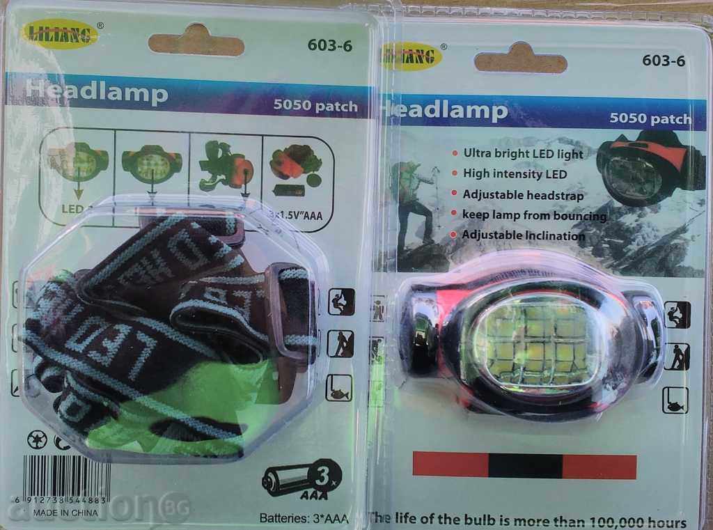 Head lamp Cree - Headlamp 50 g 3 modes with price 7.00 BGN | € 3.58 Head lamp Cree - Headlamp 50 g 3 modes with price 7.00 BGN | € 3.58