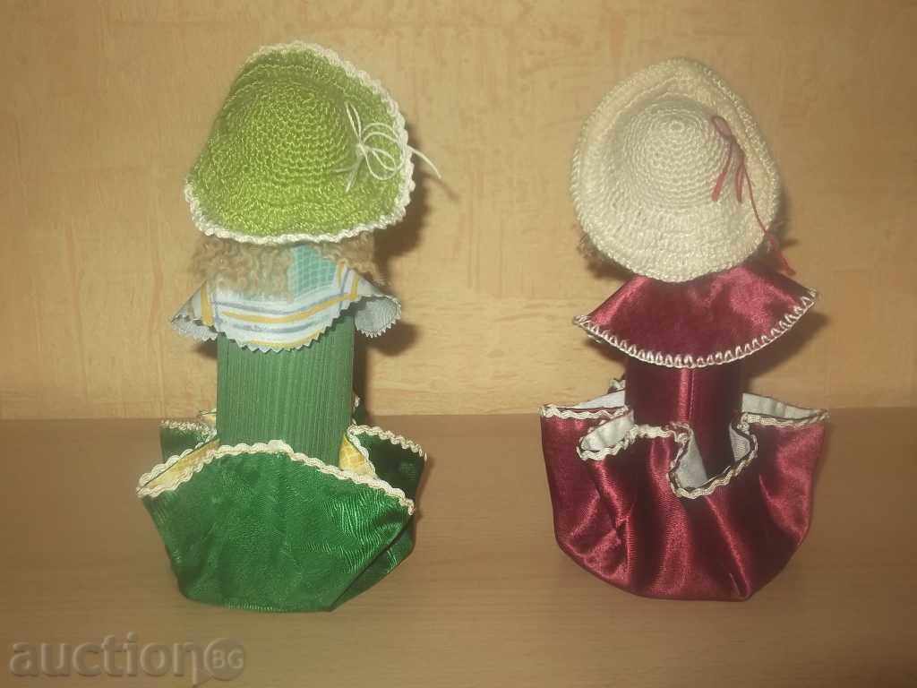 No. * 1505 Lot - two old handmade dolls with price 7.00 BGN | € 3.58 No. * 1505 Lot - two old handmade dolls with price 7.00 BGN | € 3.58