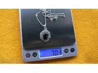 СРЕБЪРНО ЛАНЧЕ С ВИСУЛКА ЗА СНИМКИ