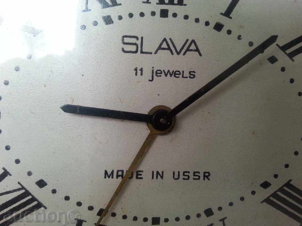 Auction Desktop Mechanical Clock GLASS Auction Desktop Mechanical Clock GLASS