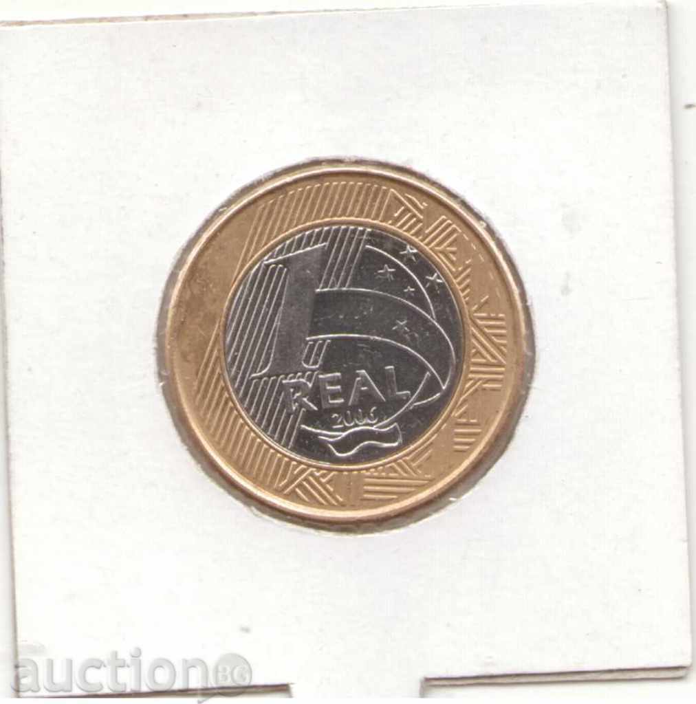 +Brazil - 1 Real - 2006 - KM# 652a+ +Brazil - 1 Real - 2006 - KM# 652a+