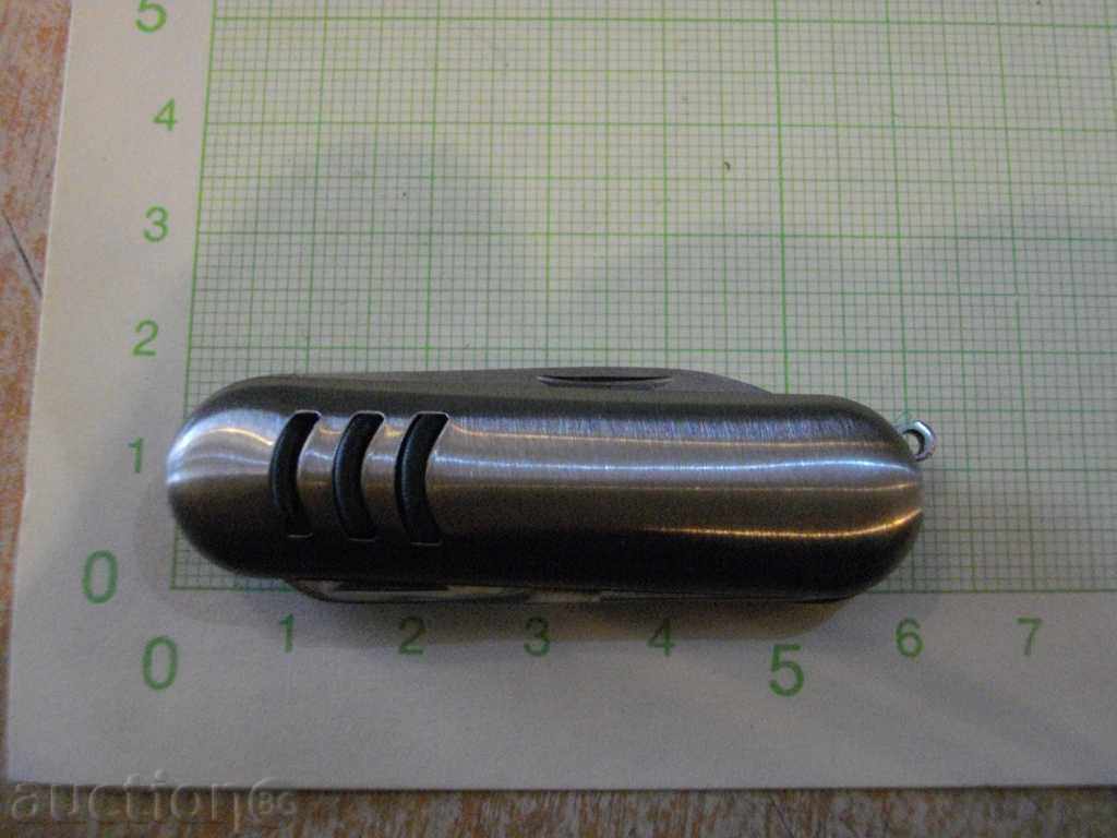 Auction  Knife small with scissors and metal tines