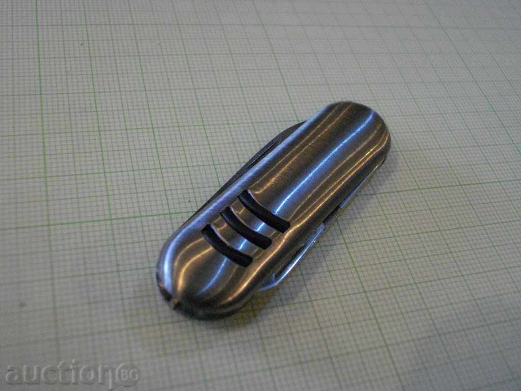 Knife small with scissors and metal tines - 5