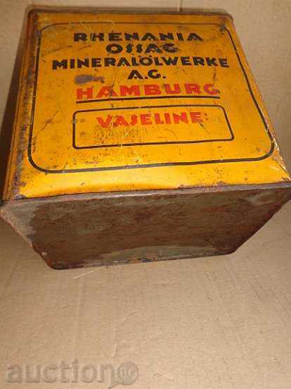 Tub Old pentru ulei mineral SHELL, staniu, margine - 5 Tub Old pentru ulei mineral SHELL, staniu, margine - 5