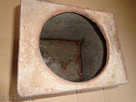 Tub Old pentru ulei mineral SHELL, staniu, margine - 6 Tub Old pentru ulei mineral SHELL, staniu, margine - 6