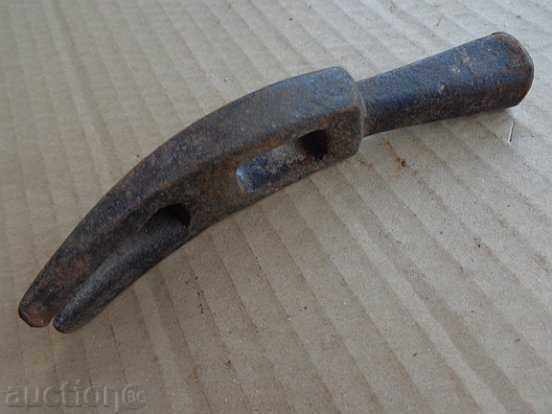 Old hammer shoe hammer knife tool forged iron - 5 Old hammer shoe hammer knife tool forged iron - 5