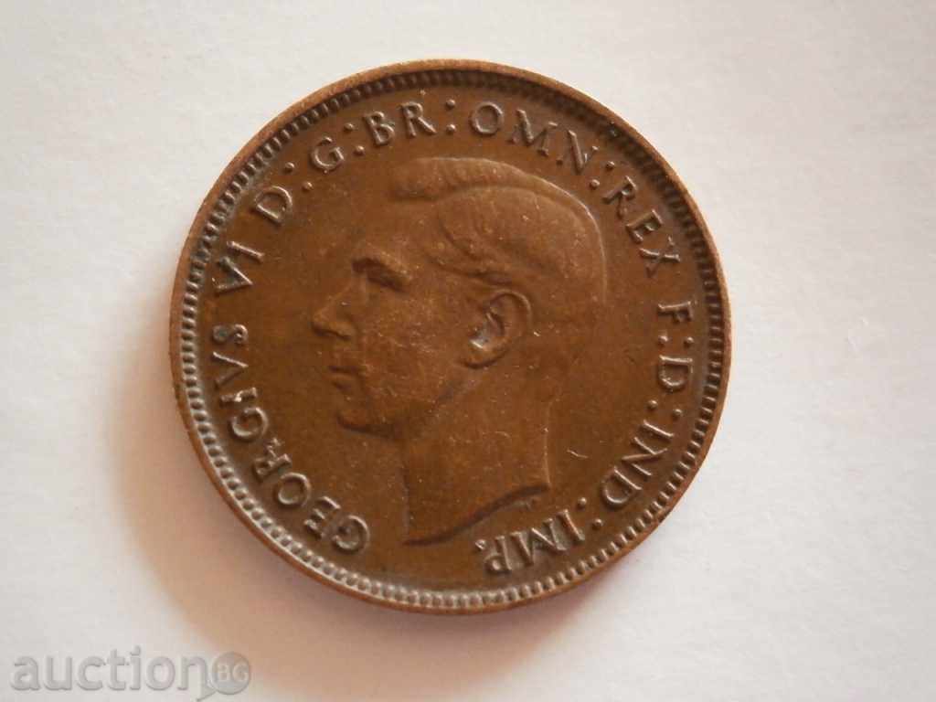 UK 1 Farthing Coin Great Britain England King George with price 4.00 BGN | € 2.05 UK 1 Farthing Coin Great Britain England King George with price 4.00 BGN | € 2.05