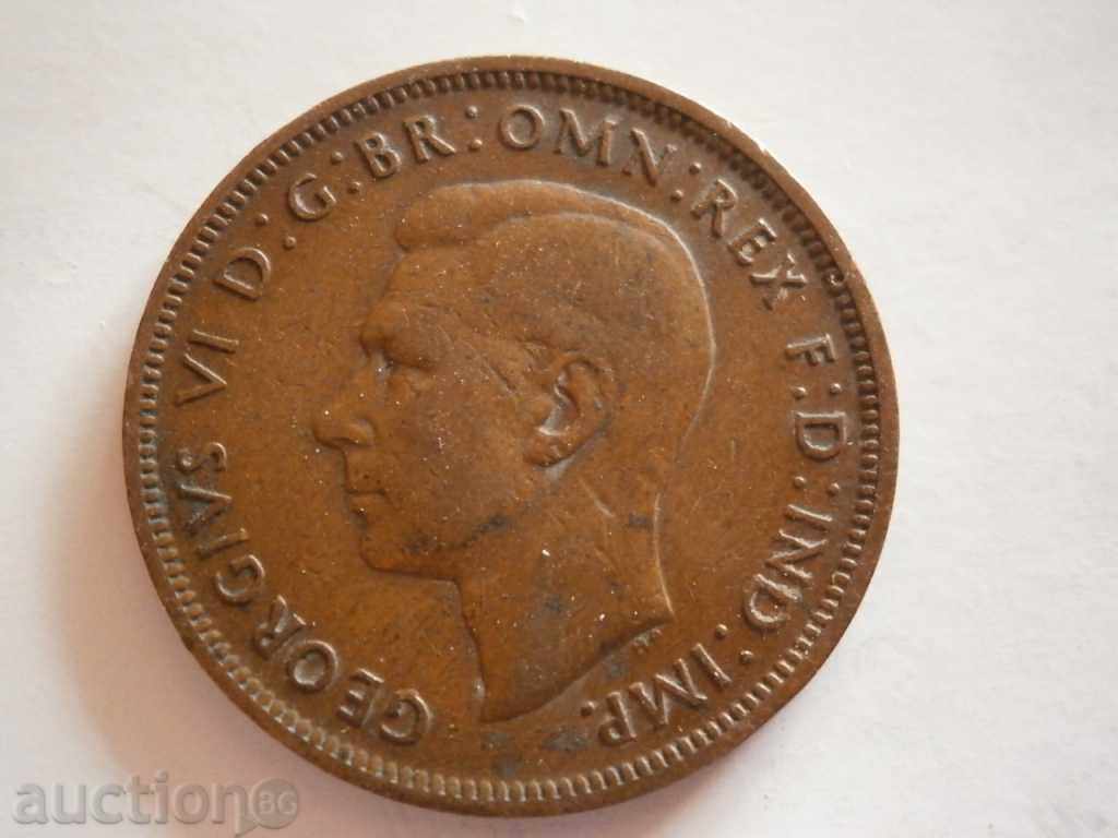 half penny 1947 with price 3.00 BGN | € 1.53 half penny 1947 with price 3.00 BGN | € 1.53