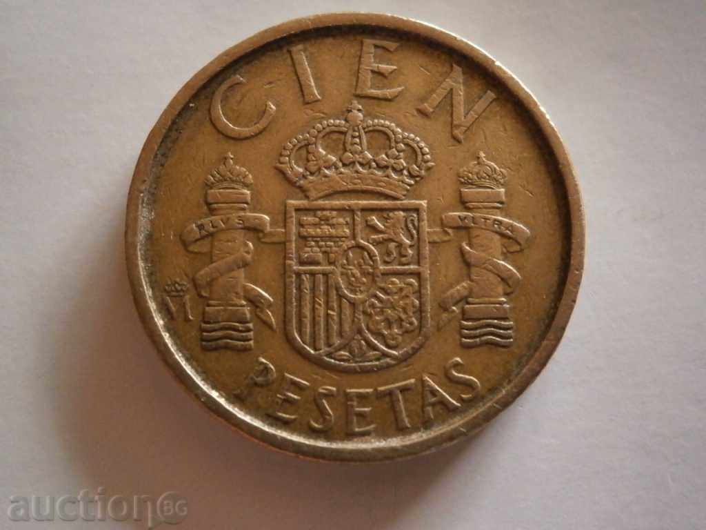 cien pesetas 1989
