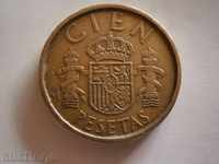 cien pesetas 1989