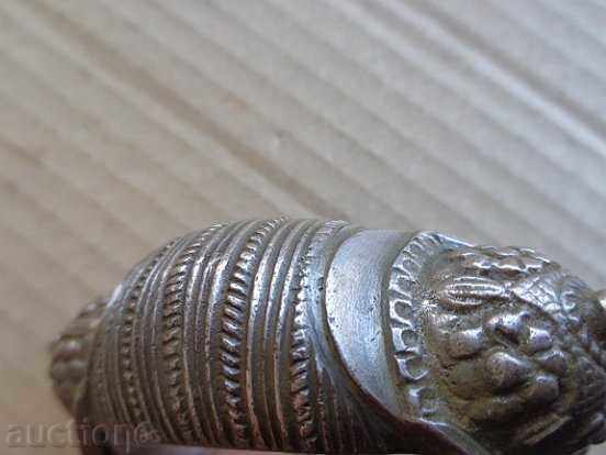 Antique silver bracelet "slingshot" type, ornament, jewel, string - 5 Antique silver bracelet "slingshot" type, ornament, jewel, string - 5